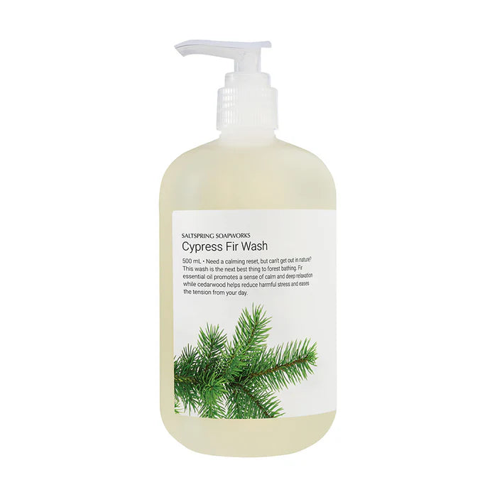 Salt Spring Soap Works Wash-Cypress Fir