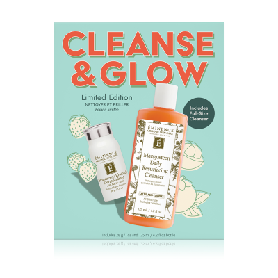 Eminence Cleanse and Glow Kit