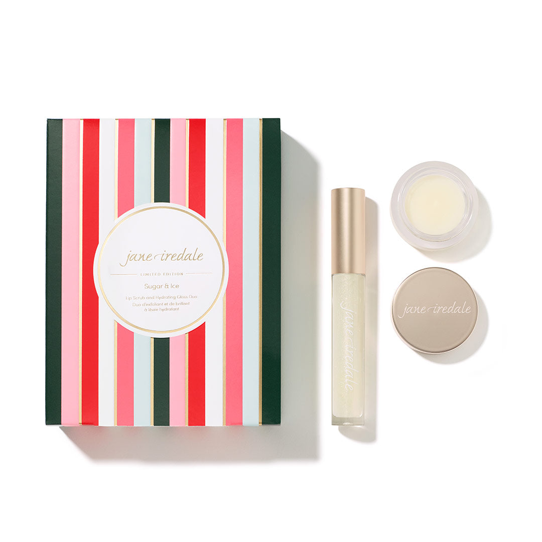 jane iredale-Sugar & Ice Lip Scrub and Hydrating Gloss Duo